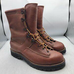 Danner Mens 9 Brown Boots Gore Tex Vibram Soles Work Wear Casual Walking